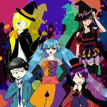 ハロウィン合作