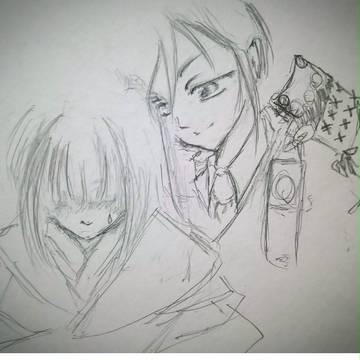 描いたらあげる精神で