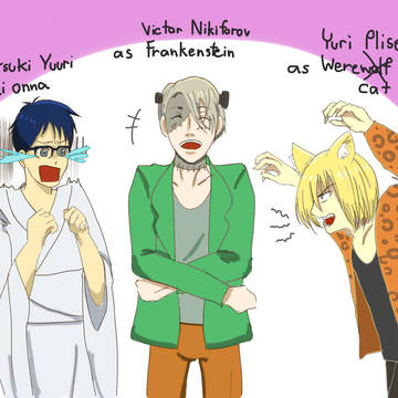 ユーリ!!! on ICE on Halloween!!!