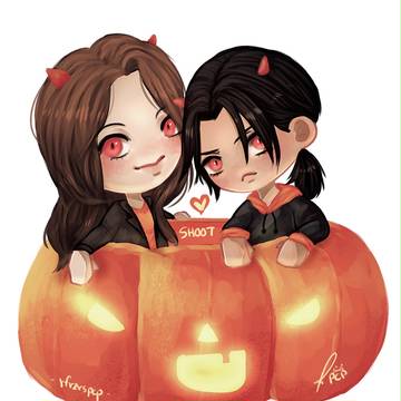 Shoot in the pumpkin