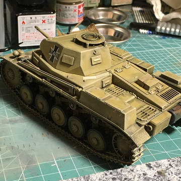 タミヤII号F型　黒森峰仕様