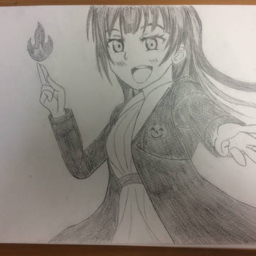 「お菓子くれないと、イタズラするわよ」