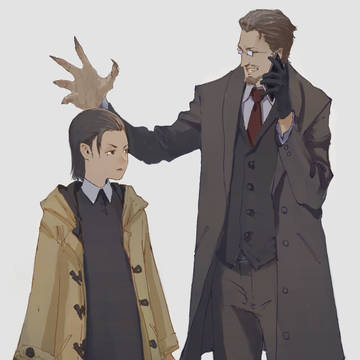 狼男と少女