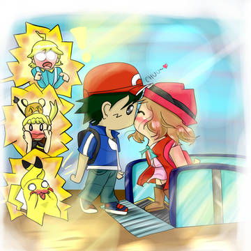 Serena and Satoshi Kiss
