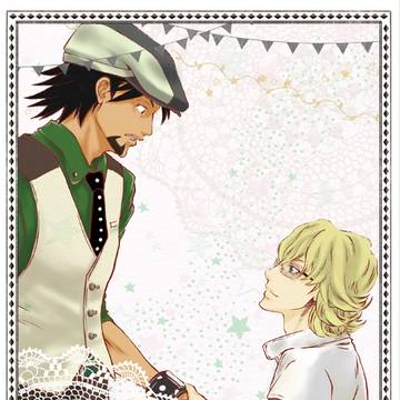 【兎虎プロポーズアンソロ再録】口絵イラスト
