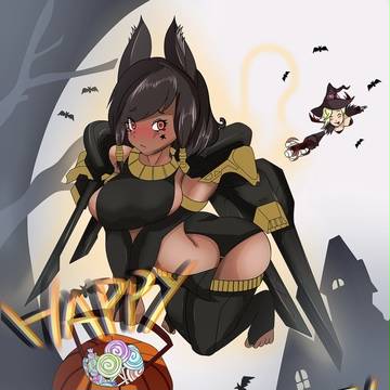 Halloween Pharah & Mercy