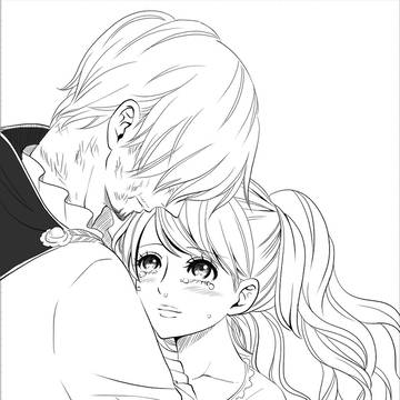 【ネタバレ】845話記念☆サンジとプリンぬりえ