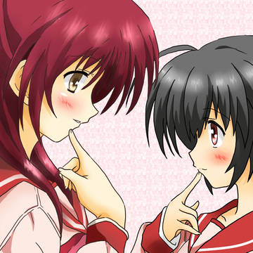 このみ&タマ姉 着彩練習絵