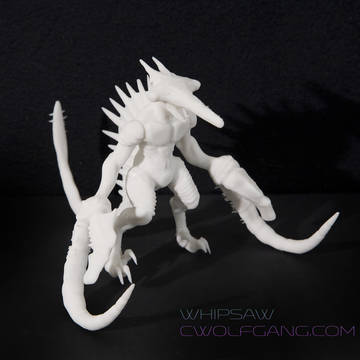 3d printed kaiju whipsaw