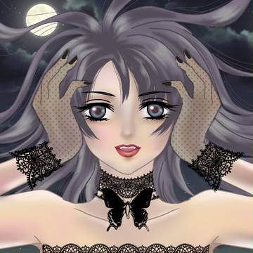 満月の夜