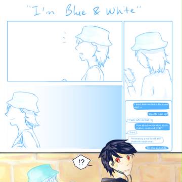 I'm Blue & White