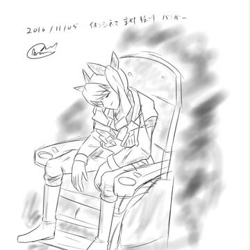 イオンシネマ京都桂川ガルパン4DX初上映記念落書き