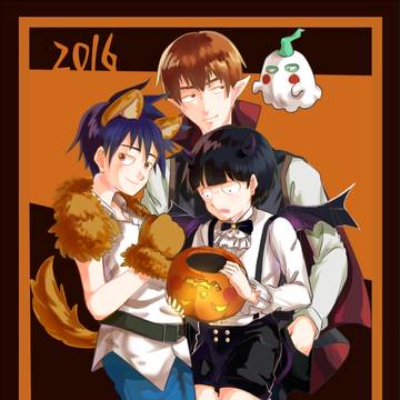 【靈能】halloween card