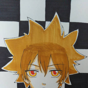 リボーン 落書き