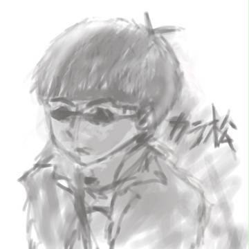 カラ松　落書き