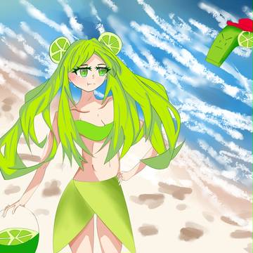 ライム味クッキー(lime Cookie)