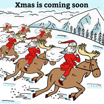 もうすぐクリスマス