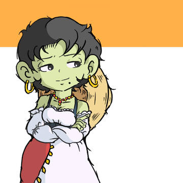 ドワーフ婦人