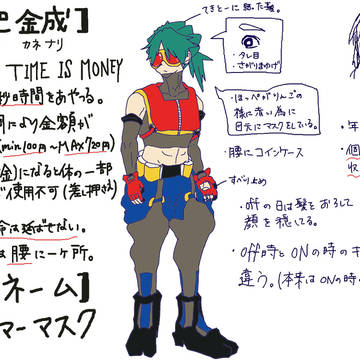 ぼくのかんがえたかっこいいひーろー