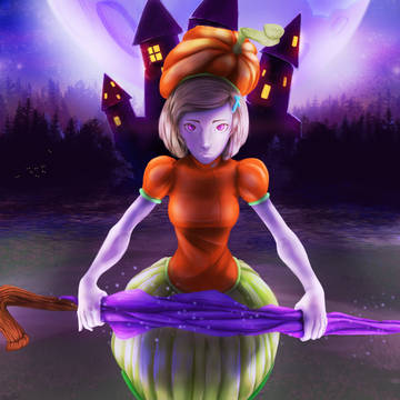 ハロウィンガール。