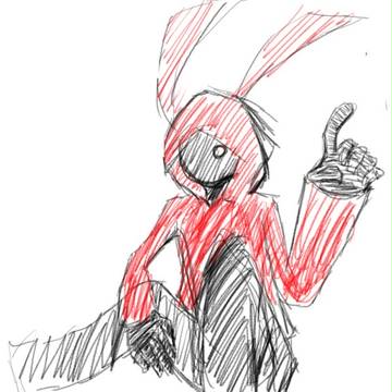 オリキャラ落書き。
