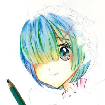 色ぬり中！