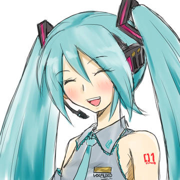 にっこりミクさん