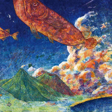 お魚気球