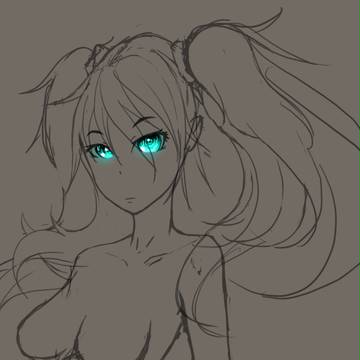 光る目　テスト