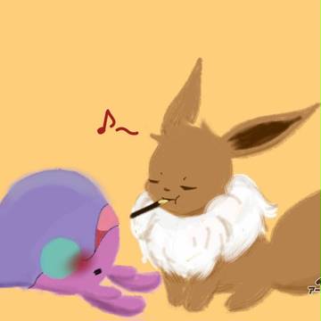 イーブイちゃんとヌメラくん10