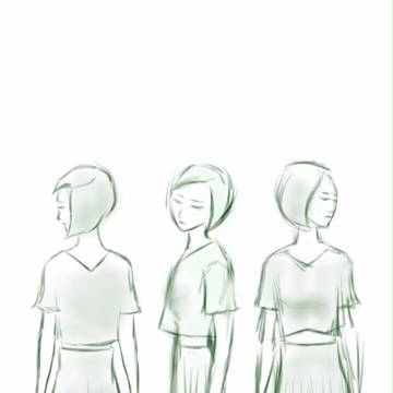 一眼画路人