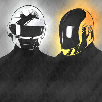 Daft Punk らくがき