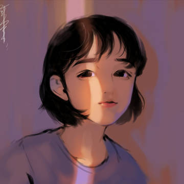自绘像