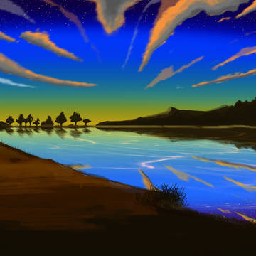 Night Lake
