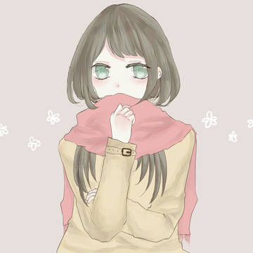ストール女子