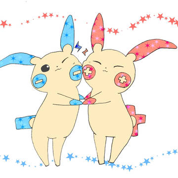 仲良しビリビリ