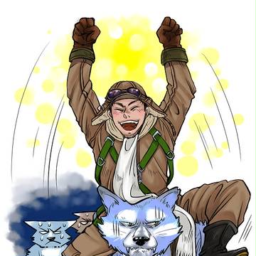 嬉しそうで何より。