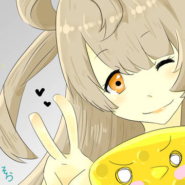 ことりちゃんとスポンジボブ
