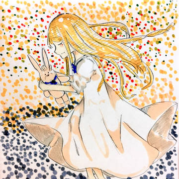 回る空うさぎ