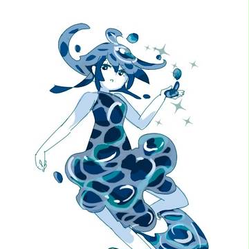水でできた女の子