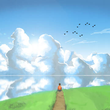 up the mountains