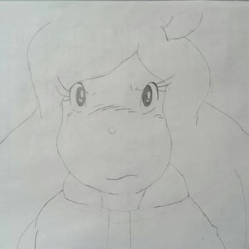 アン教授 模写