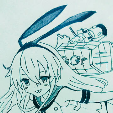 島風描いてみました！