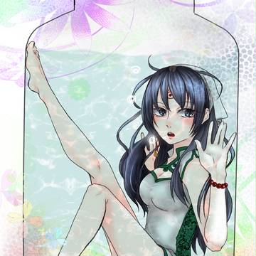 女体化　白澤