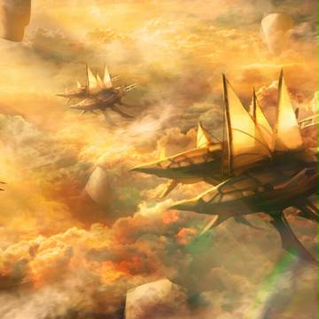黄金の空
