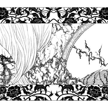 「月の沙漠」帯イラスト