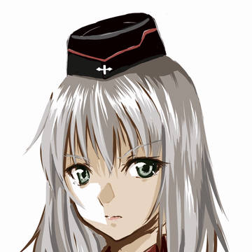 睨み