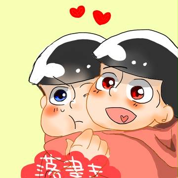 落書きカラおそ？おそカラ？