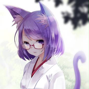 ネコミミ巫女服ｺﾊﾙﾁｬ