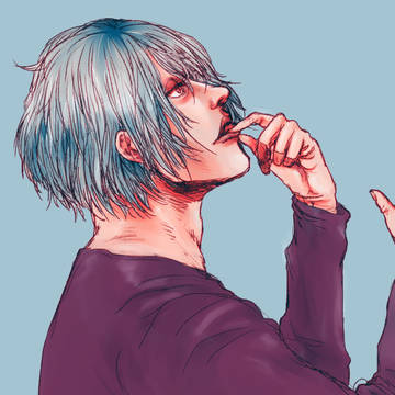 横顔